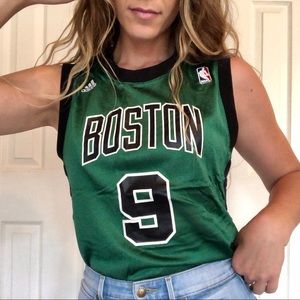 Adidas Celtics rondo custom gold basketball jersey